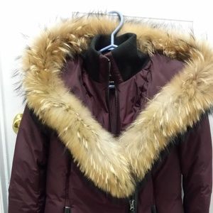Mackage Adali Bordeaux Size S down coat
